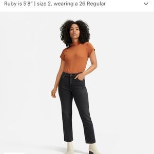 Everlane cropped cheeky bootcut jean